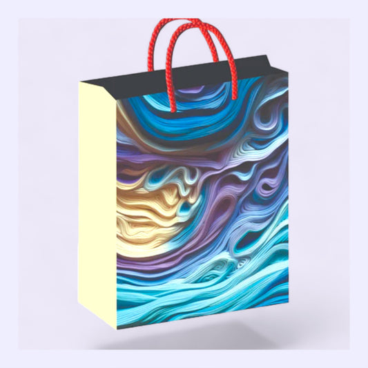 Paper Bags 12 Pcs Small Size  (9x8 inch)S05