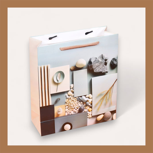 Paper Bags 12 Pcs Small Size - (9x8 inch)S07