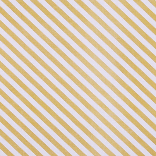 Economy Gift Packing Paper Gold Stripes 25 Sheets Per Pack